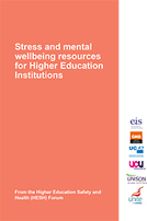 Stress and mental wellbeing resources for Higher Education Institutions